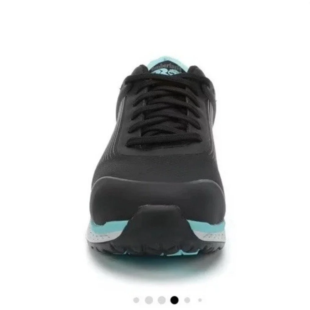 Timberland Black and Turquoise Athletic Shoes - Picture 3 of 14